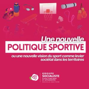 infographie : "Une nouvelle politique sportive ou une nouvelle vision du sport comme lever sociétal dans les territoires" 